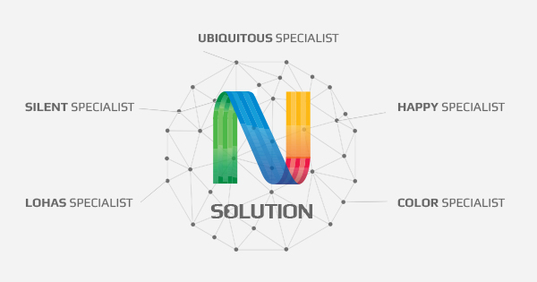 SOLUTION, UBIQUITOUS SPECIRLIST, HAPPY SPECIRLIST, COLOR SPECIRLIST, LOHAS SPECIRLIST, SLIENT SPECIRLIST